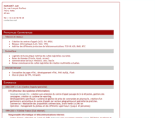 Tablet Screenshot of marcadet.fr